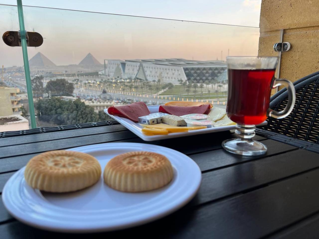 Nazlat as Sammān Asia Grand Museum & Pyramids View المظهر الخارجي الصورة