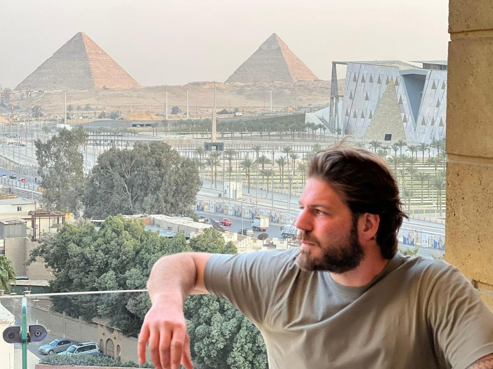 Nazlat as Sammān Asia Grand Museum & Pyramids View المظهر الخارجي الصورة